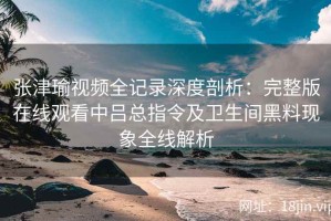 张津瑜视频全记录深度剖析：完整版在线观看中吕总指令及卫生间黑料现象全线解析