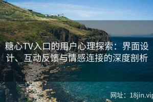 糖心TV入口的用户心理探索：界面设计、互动反馈与情感连接的深度剖析